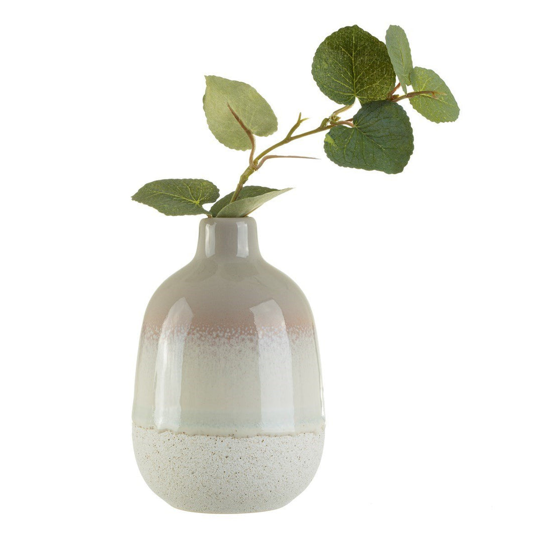 Ethereal Dove Grey Glaze Vase