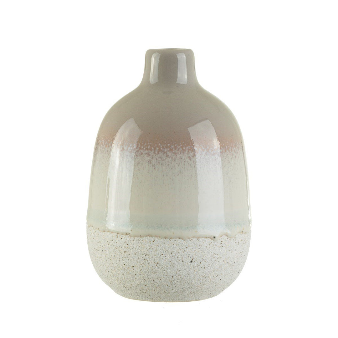 Ethereal Dove Grey Glaze Vase