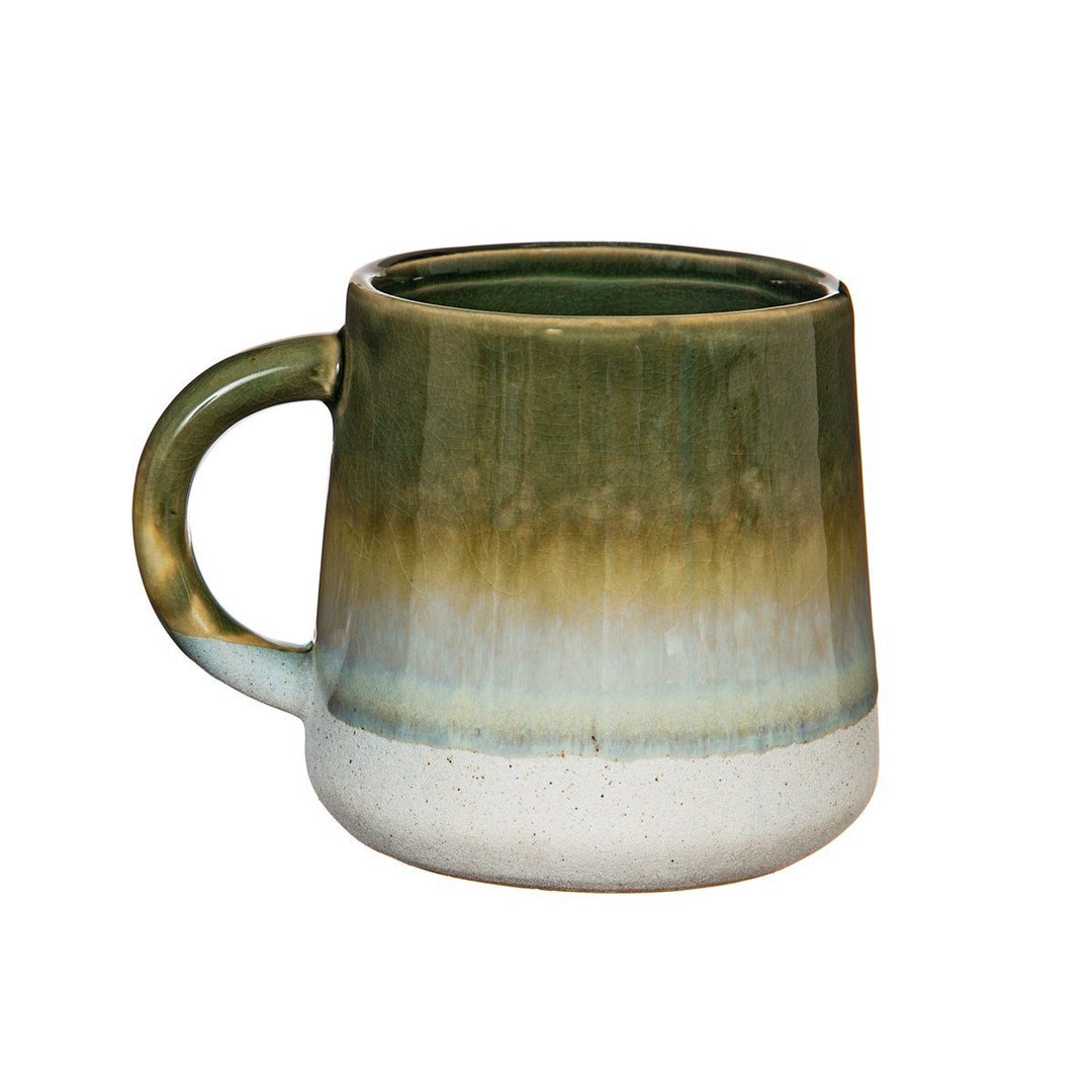 Olive Green Glaze Stoneware Mug