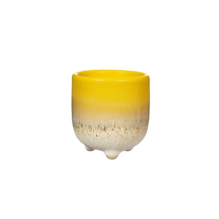 Lemon Yellow Glaze Egg Cup