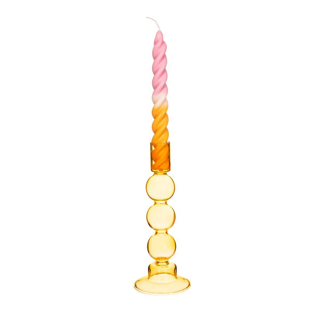 Sunshine Yellow Bubble Candleholder