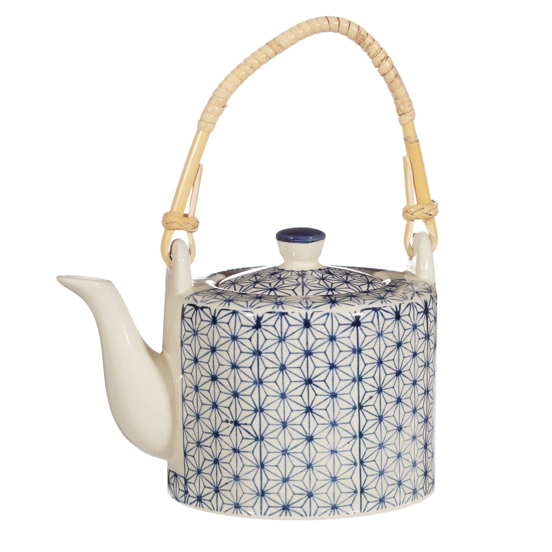 Sashiko Pattern Teapot