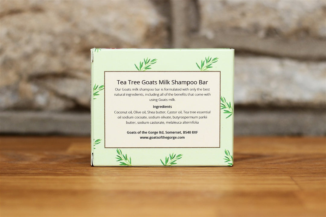 Goats Milk Shampoo Bar With Tea Tree