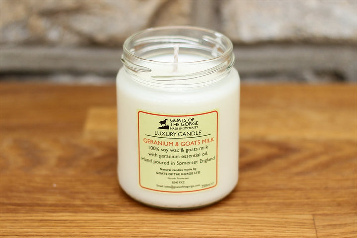 Goats Milk Geranium Candle