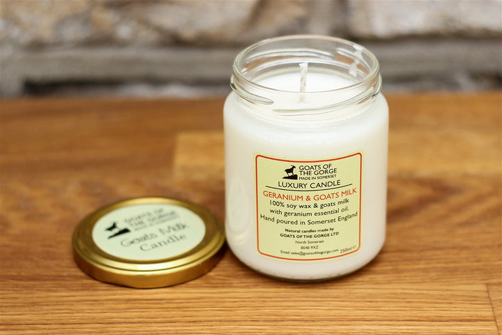 Goats Milk Geranium Candle