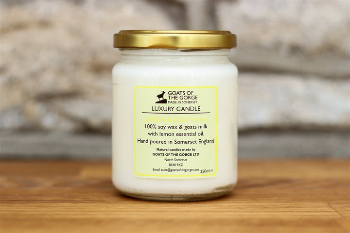 Goats Milk Lemon Candle