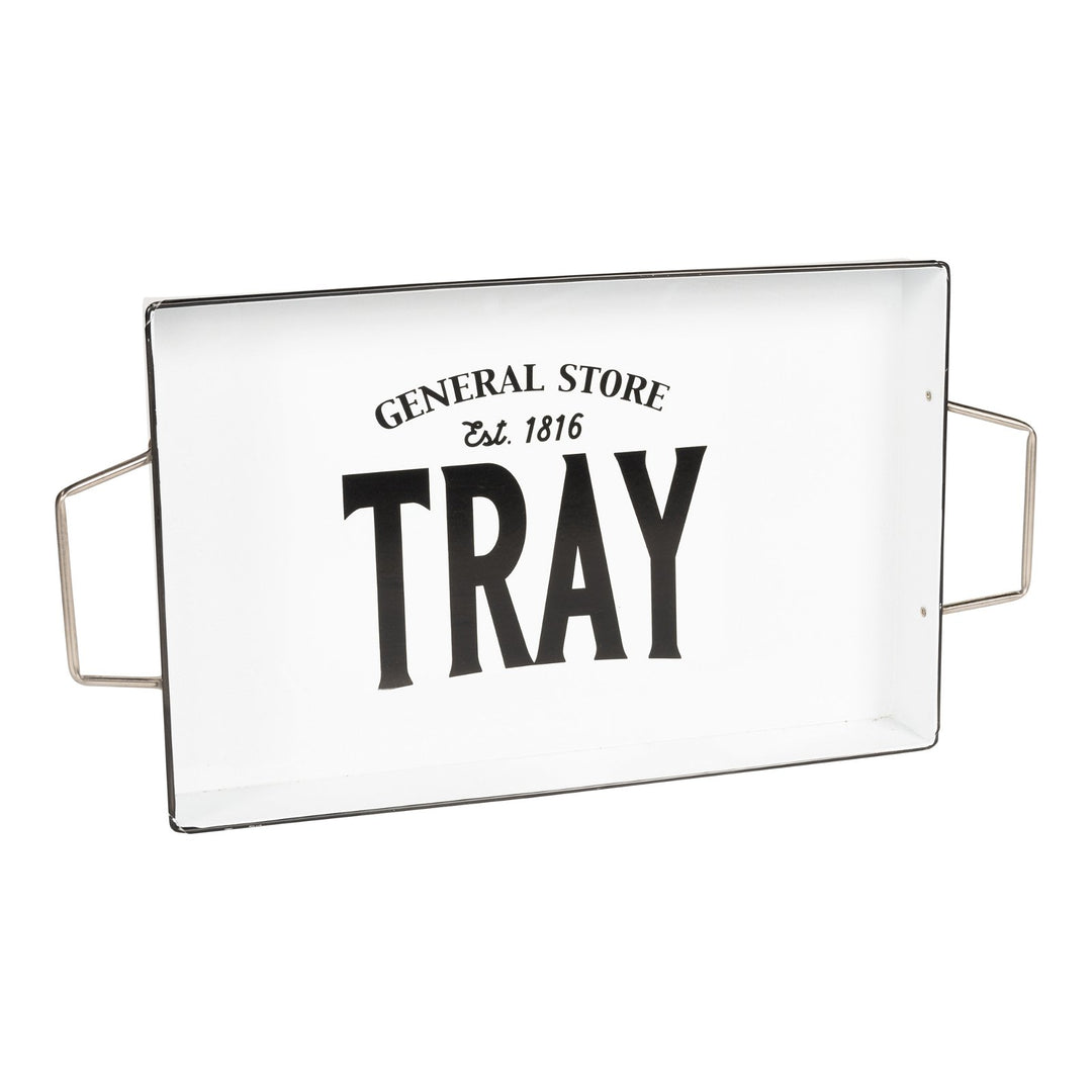 General Store Metal Serving Tray 51x27cm