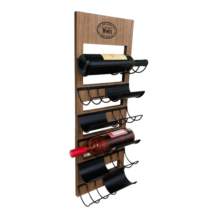 Wall Hanging 6 Wine Bottle Holder