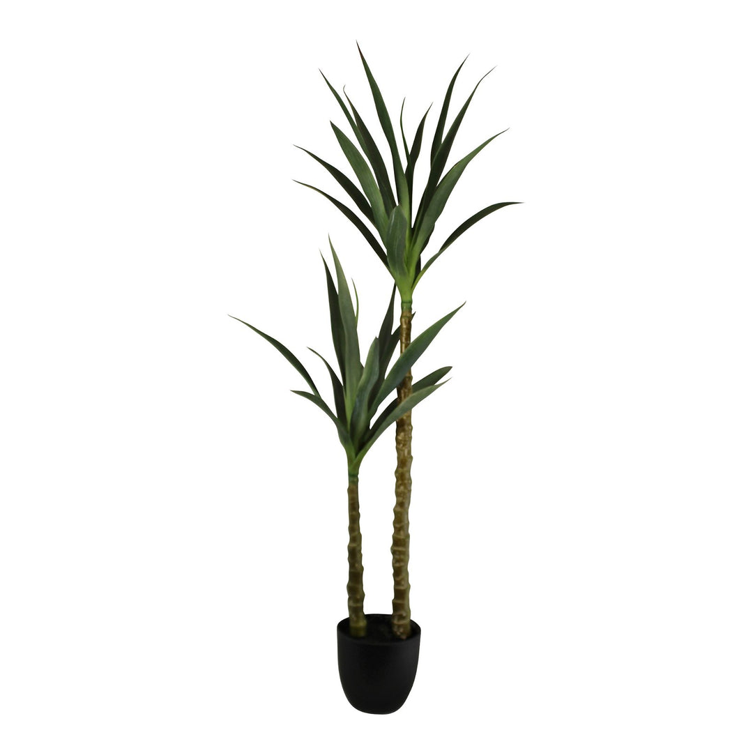 Artificial Double Trunk Yucca Tree, 120cm