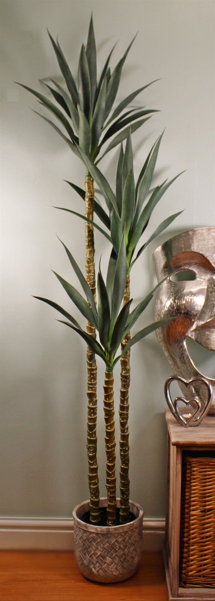 Artificial Triple Trunk Yucca Tree, 180cm