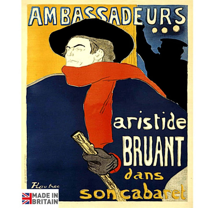 Small Metal Sign 45 x 37.5cm Ambassadeurs