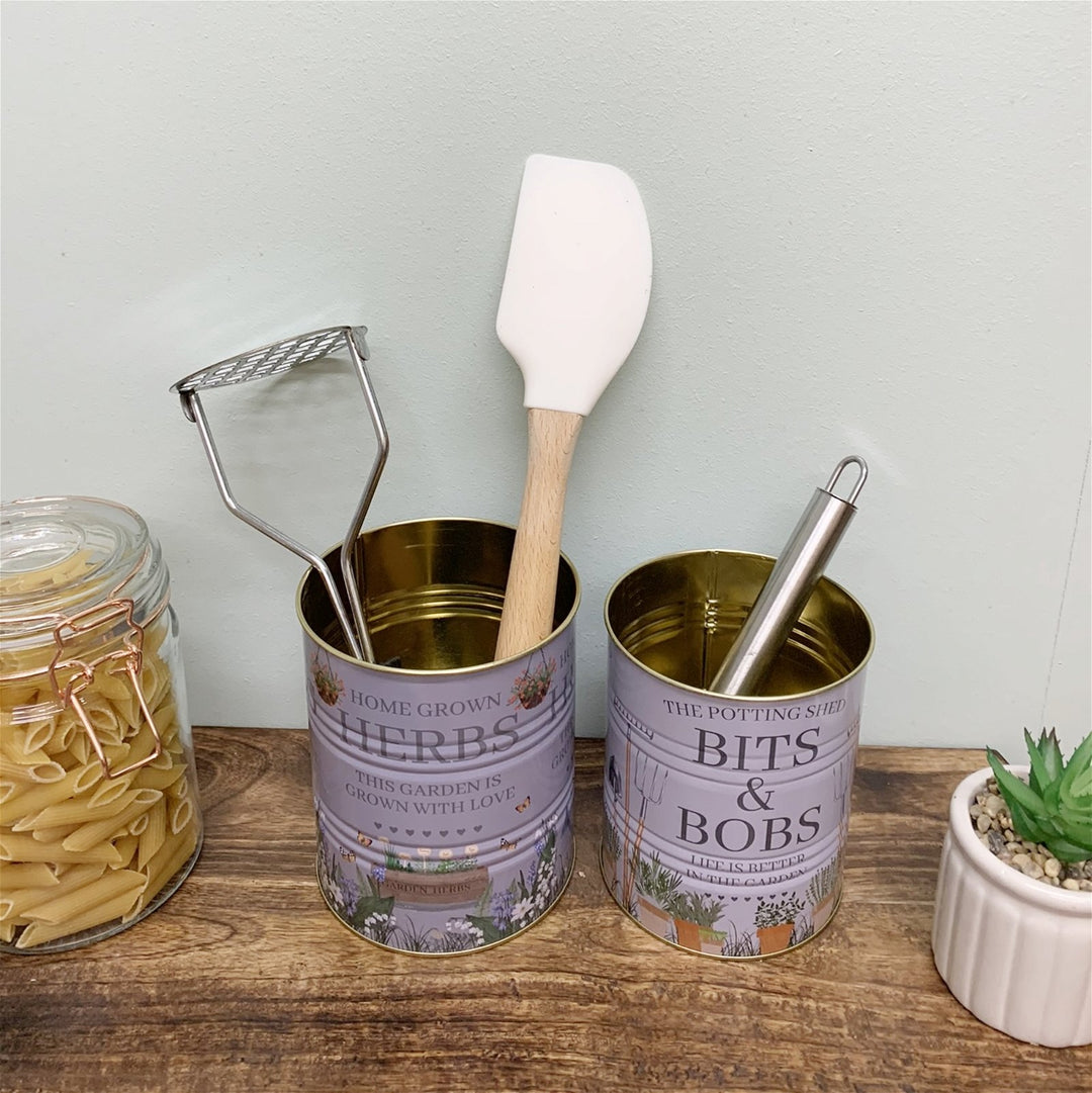 Potting Shed Storage Tins Set of Two