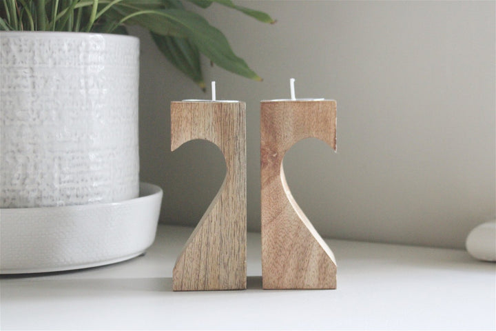 Cut-Out Heart Tealight Holders