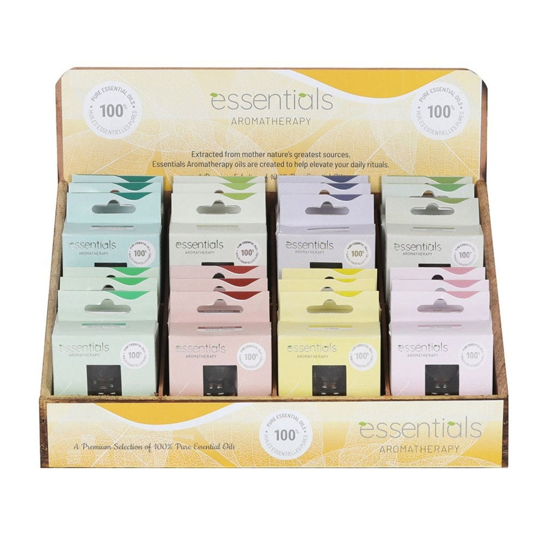 Pack of 8 x 10ml Essentials Aromatherapy Oil