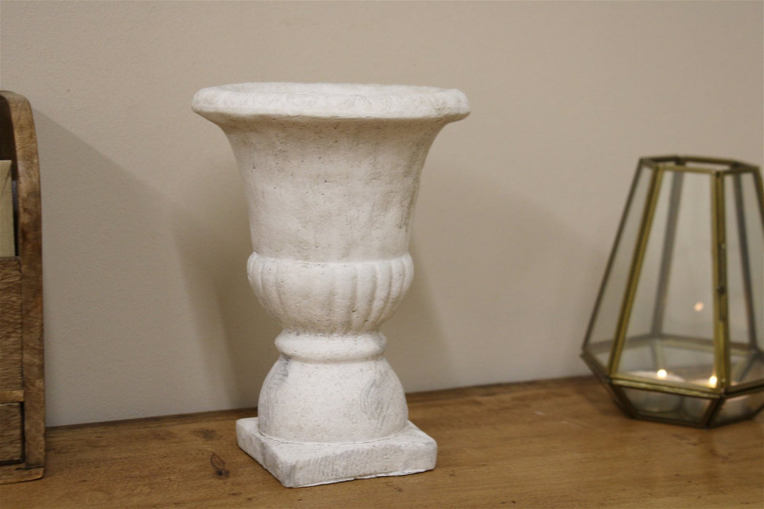 Classic Antique Style Cement Urn Planter