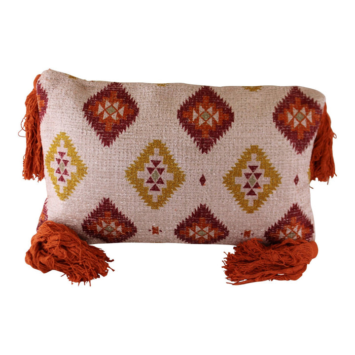 Tasseled Kasbah Design Scatter Cushion, Diamond Pattern