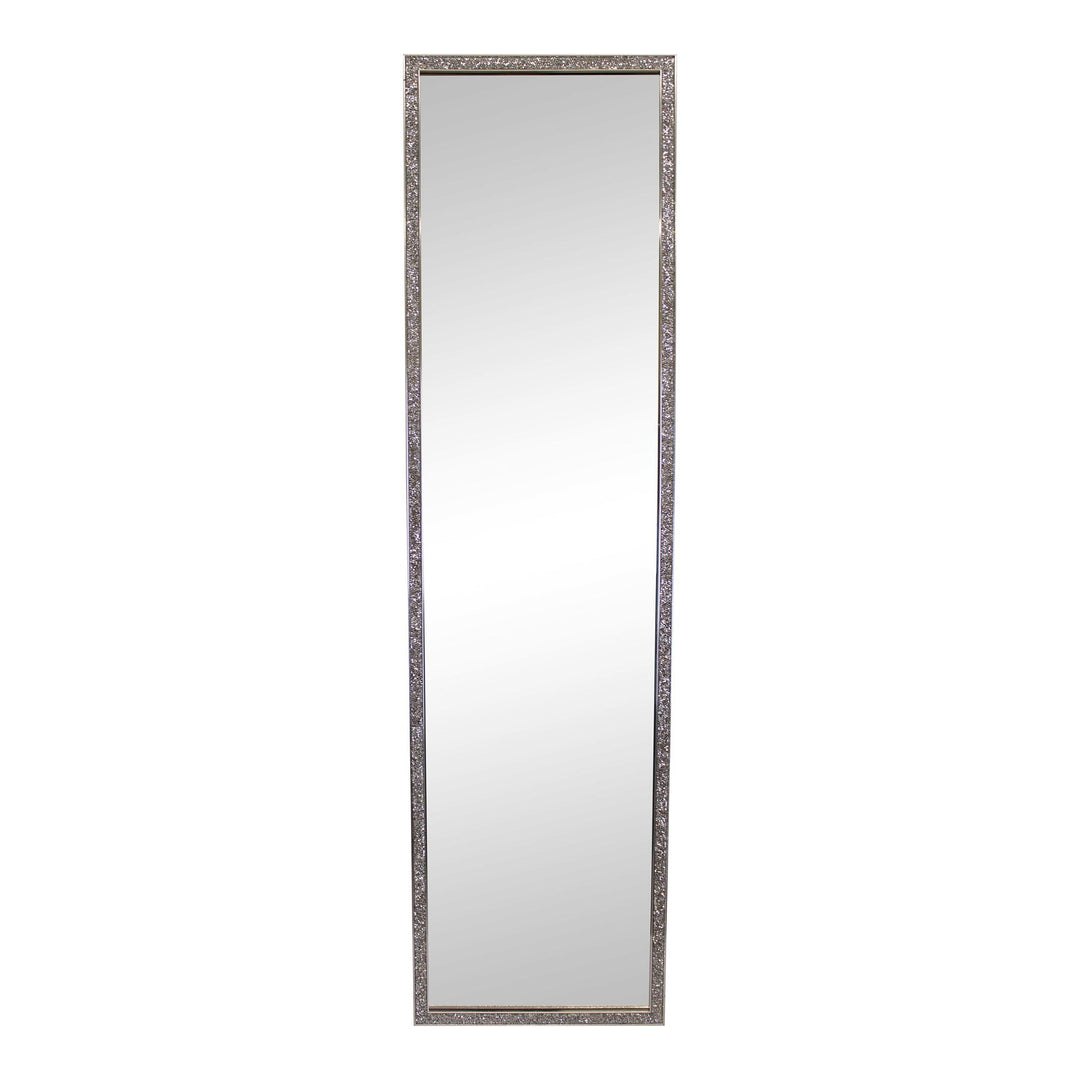 Tall, Slim Jewelled Frame Mirror 125cm