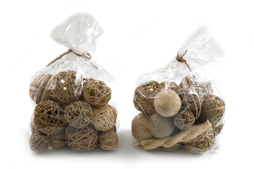 Natural Fibres Decorative Balls