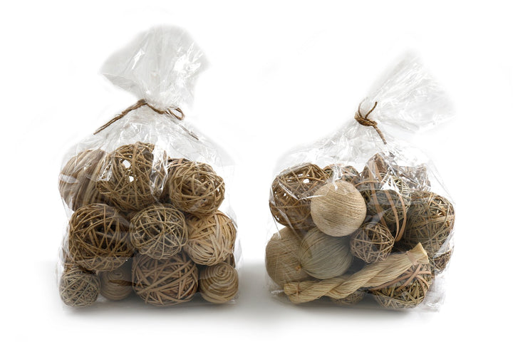 Natural Fibres Decorative Balls