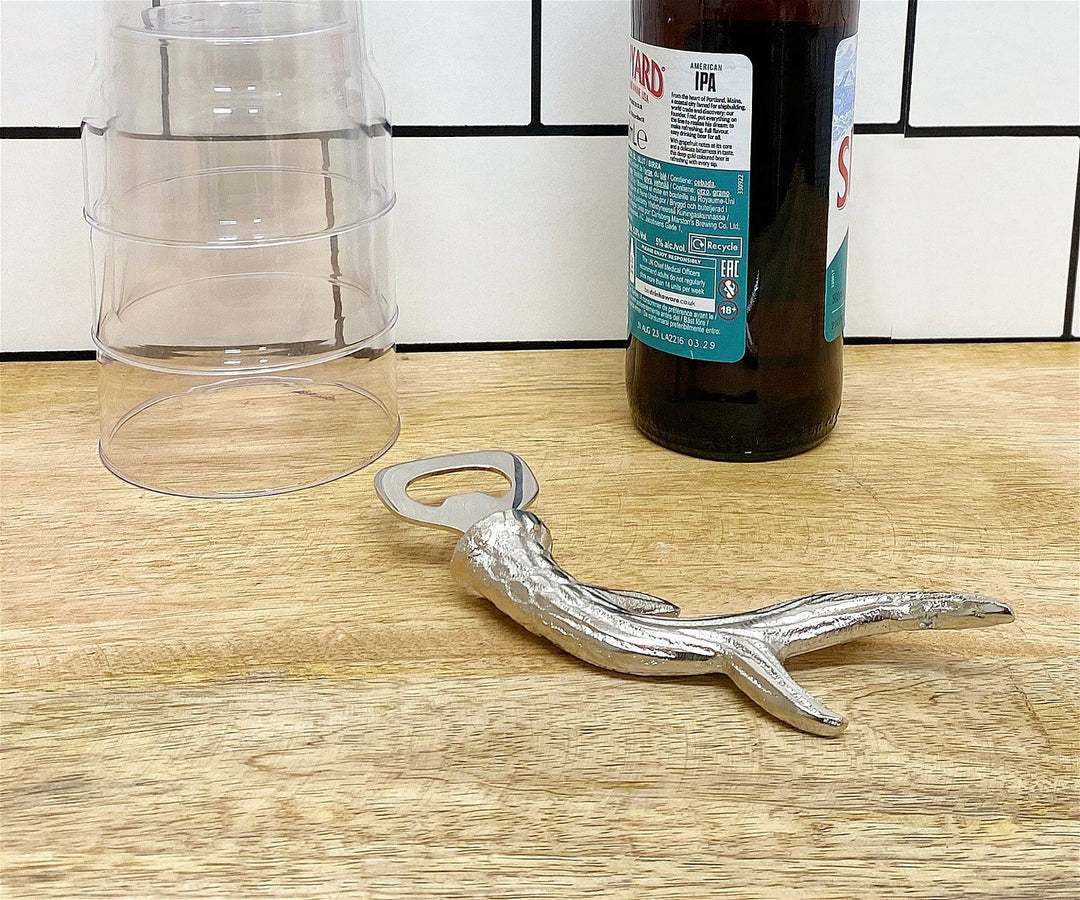 Silver Antler Bottle Opener