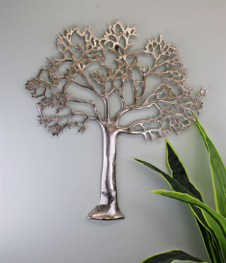 Large Metal Tree Of Life Wall Plaque