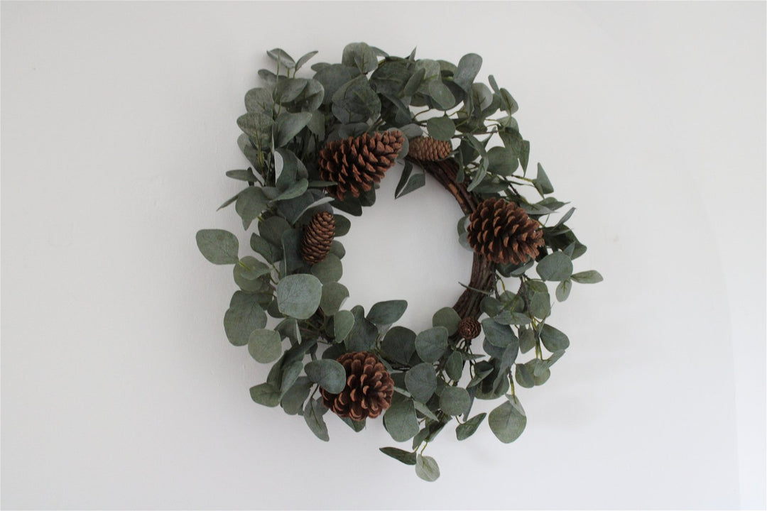 Eucalyptus & Pinecone Wreath