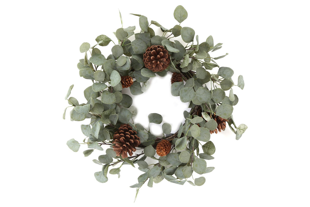 Eucalyptus & Pinecone Wreath