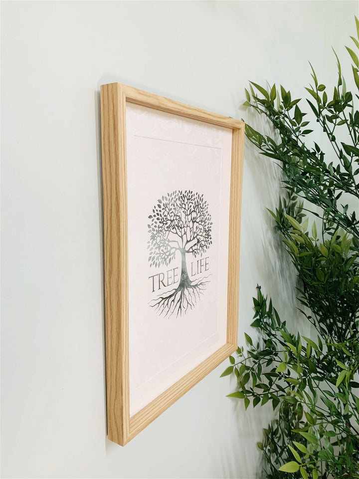 Silver Tree Of Life Print 40cm