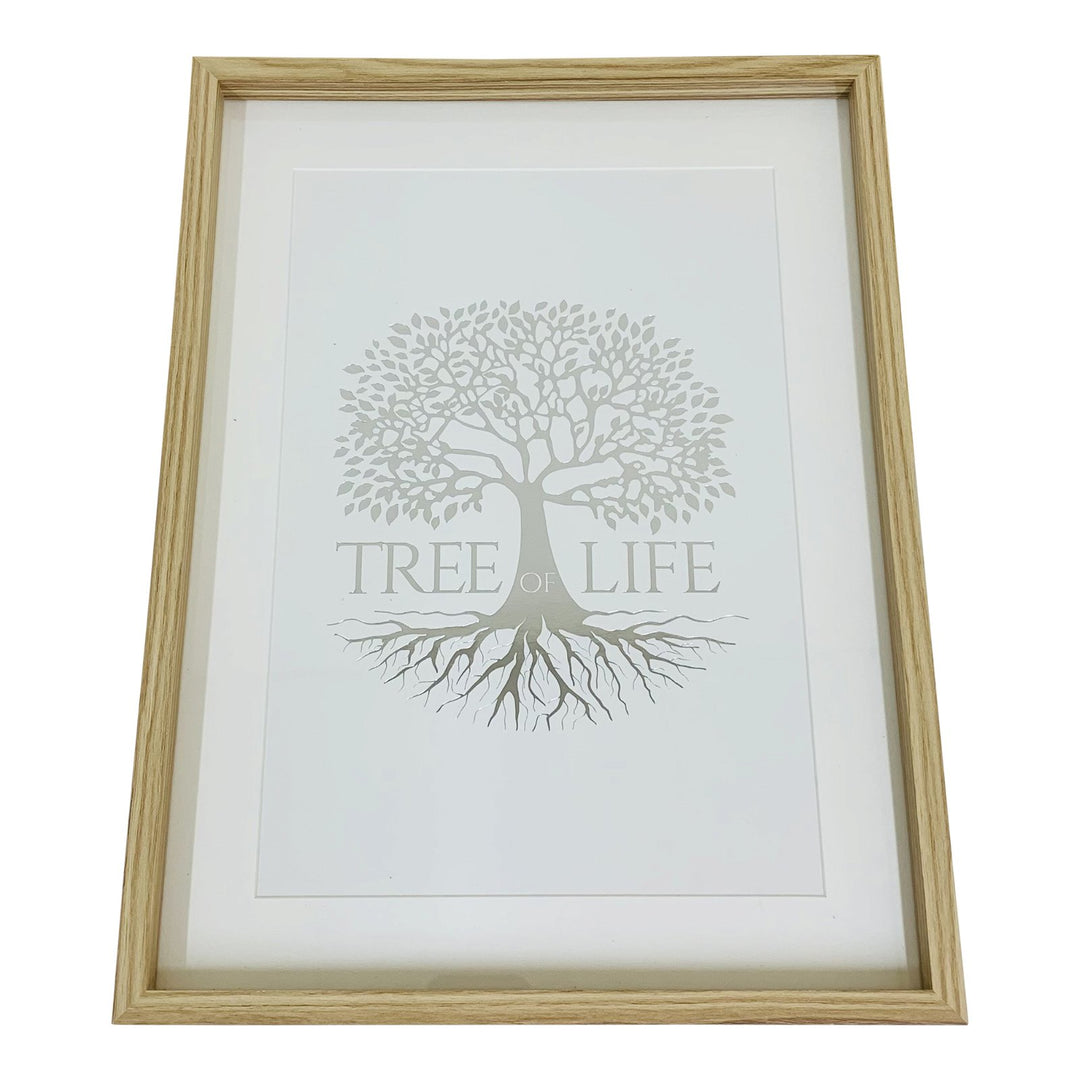 Silver Tree Of Life Print 40cm