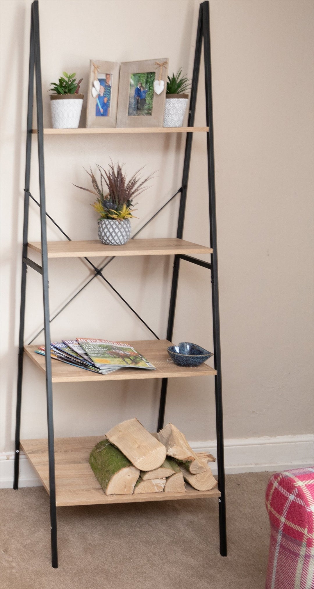 Ladder Shelf Unit 181cm